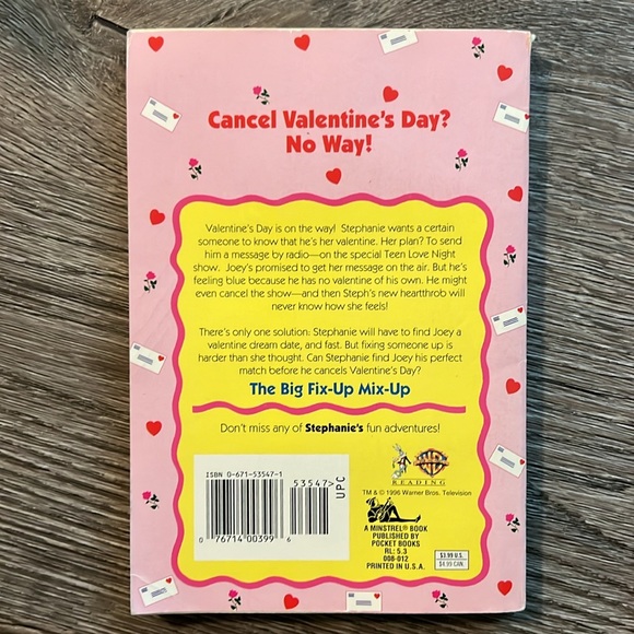 VINTAGE Full House Stephanie Books Lot of 2, 1990’s a Minstrel Book - Picture 4 of 13